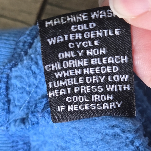 The Black Dog Collection X Small Womens Blue Hoodie - Picture 8 of 8